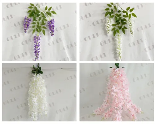 De unde să cumpărați wisteria artificială (opțiuni ieftine, în vrac și de nuntă)