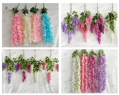 Cum să alegeți între mătase și Wisteria artificială PU?