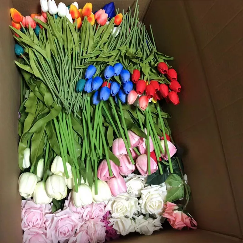 Mini puști Fake Flori Fake Tulip