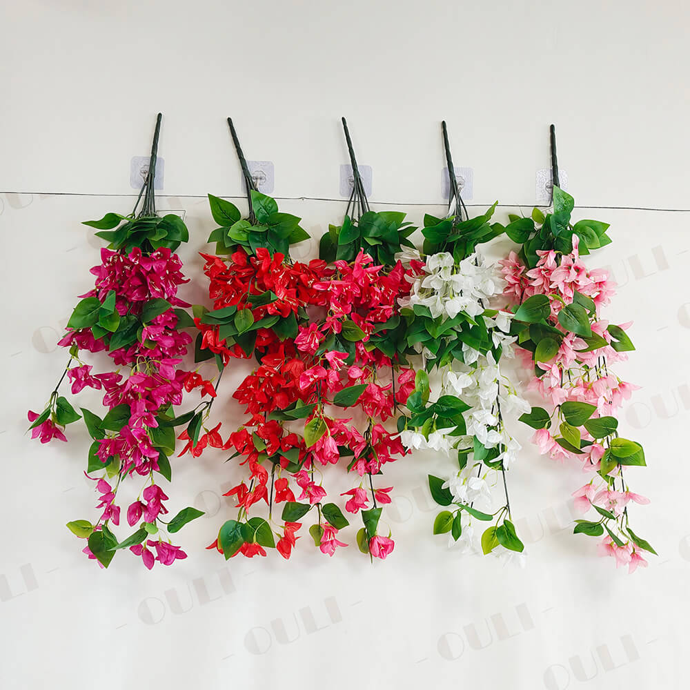 Perete de mătase bougainvillea atârnat
