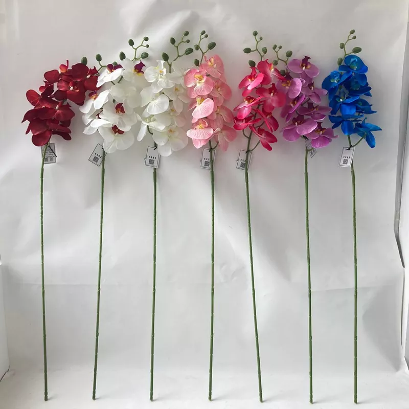 Orhidee cu flori de mătase Phalaenopsis